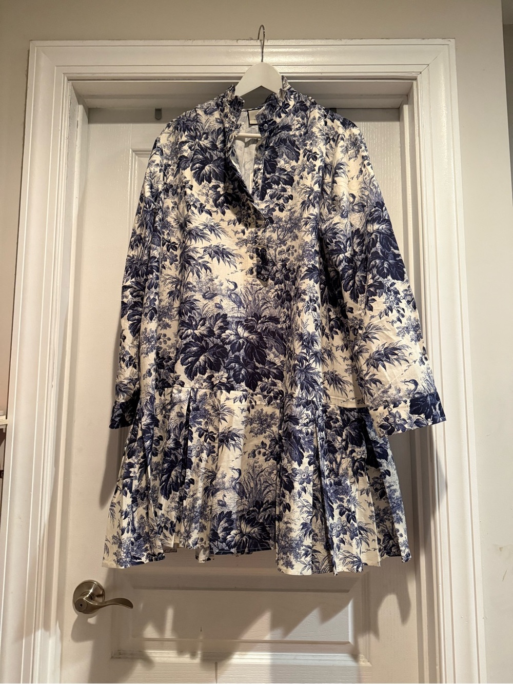 Tuckernuck Navy Blue Toile Tate Dress - Picture 2 of 11